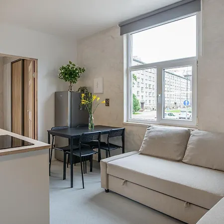Appartement Bright 1br Nordic Boho 18, Private Parking & Self Check-in *